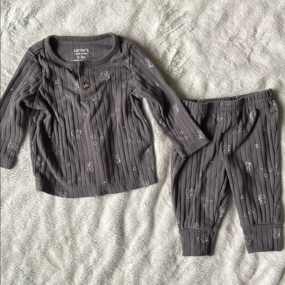 0-3m matching set